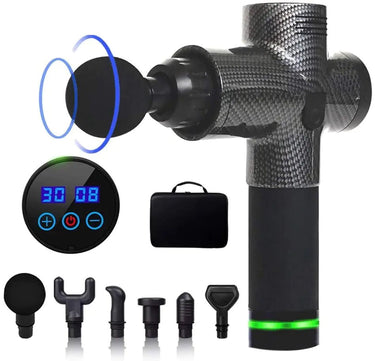 Premium Handheld Massager - 6 Heads - 30 Speeds - Epic Trends and Gifts - Massager - Premium Handheld Massager - 6 Heads - 30 Speeds